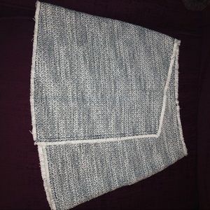 Topshop gray mini skirt